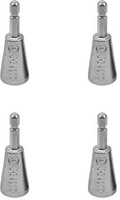 ANMOO 2Pcs Wire Twisting Tools, Wire Stripping Tool Wire Stripper and Twister Nut Spinner Wire Connector Wire Twister Tool for Power Drill