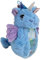 BEMIRO Stoff Seepferdchen in blau mit Horn - ca. 20 cm