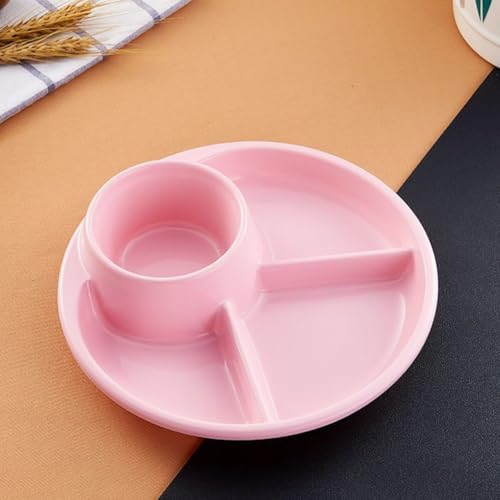 SPORTARC Piatti piani in plastica con divisori, facili da pulire, non materiali (2)