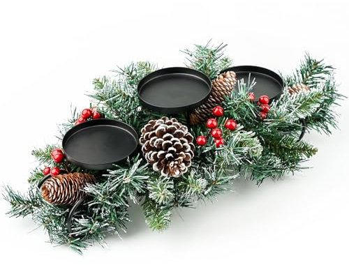 Kerzenhalter-Set (Eisen-Kerzenleuchter)