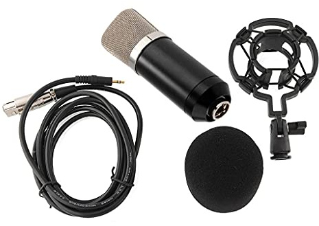 ANTOVSO Mic Gaming Heart Shaped-Directional Microphone Pickup Table Mic In Duck-Billed Shaped Equipped With Bracket