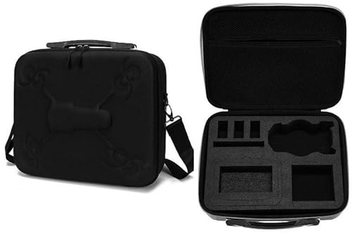 Wigento Für DJI Mini 5 Pro stoßfeste Tragetasche fallresistente Aufbewahrung Schwarz