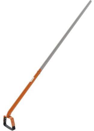 Zappa oscillante con manico in metallo - Zappa Rastrello - Rimozione delle erbacce - Larghezza 14 cm - Acciaio temprato - Affilabile