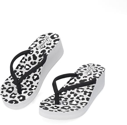 CLEIKS Sandali Donna Estivi con Zeppa Scarpe Casual da Donna WWC260251 IT