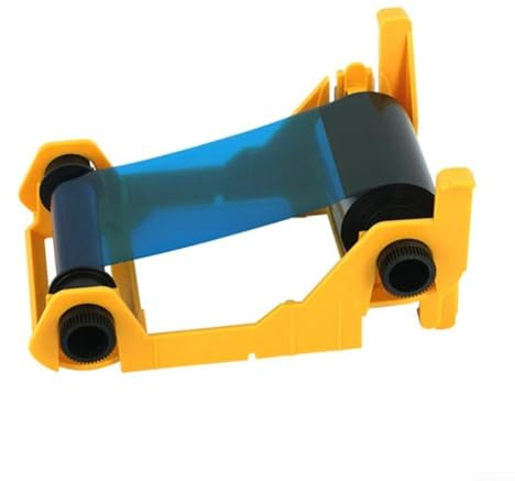 YMCKO Farbband für Zebra ZXP Serie 3 Drucker 800033-340 280 Druckleistung Hochfeste Nylon-Basis Lebendige Farbe Schnelle Installation Klar Overlay für Büro Schule Badge Card