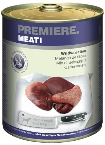 Premiere Hund Meati Wildvariationen 6x800g