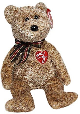 TY Beanie Baby 2002 Signature Bear