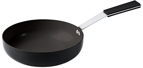 Sambonet 12 O'Clock Grey Padella 1 Manico, Acciaio Inossidabile, Grigio, 24 cm