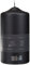 Fink Candle Stumpenkerze, Wachs, schwarz, 8cm