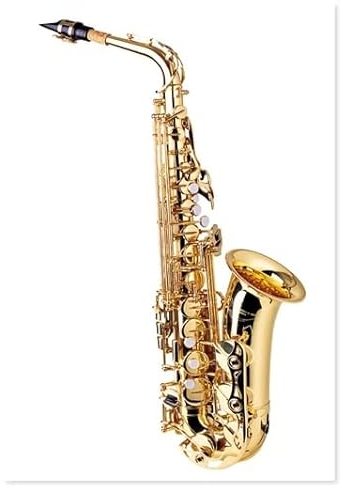 Vienna World Gifts-Postcard Saxophone (10 pcs)-GREETINGS CARD