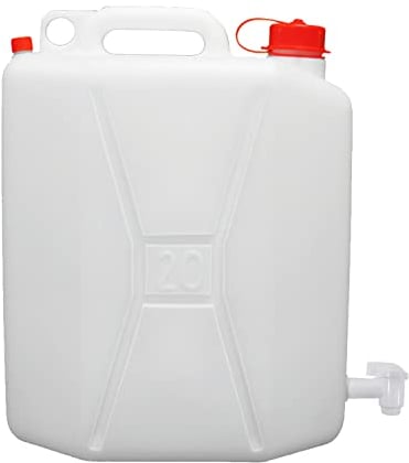 WOLFPACK LINEA PROFESIONAL - Bidon Garrafa Plastico Alimentario 20 Litros Con grifo