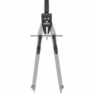 Ecobra 10 x Schnellverstell-Zirkel Duo-Tec Silber