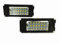 FOLGEMIR TOP LED Kennzeichenbeleuchtung, Nummernschilder 6000K Weiss, CE, fehlerfrei für Clubman R55 / Cooper R56 R57 R58 R59