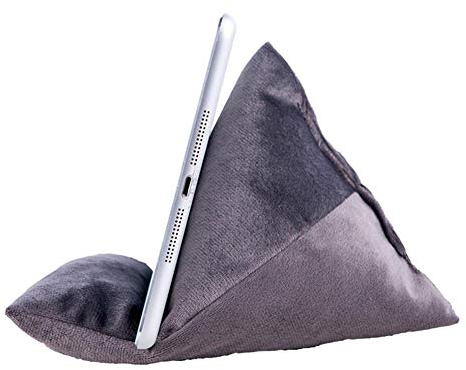 Gally Kissenhalter, Kleiner Sitzsack für Tablet-Ständer, Kopfkissen-Halter, Universal-Telefon-Ständer, Multi-Winkel, weiches Kissen für Bett, Boden, Schreibtisch, Sofa, Couch, Lesen, 22 cm, 17 cm