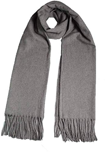 Luxuriöser, großer Schal von cashmere aus weicher Mischung aus echter Wolle