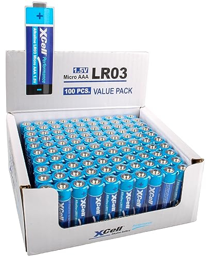 Xcell Batterie Alkaline 1,5V Micro AAA 100er Karton - 146960