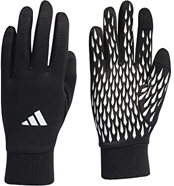 adidas Unisex Gloves Tiro C Gloves, Black/White, HS9750, XL