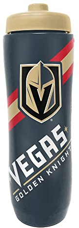 Party Animal NHL Vegas Golden Knights Squeezy Wasserflasche