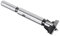 Kozelo Taladro Brocas - [21mm] Tungsteno Carburo Barrena Abridor para Madera Muebles Bisagra Carpintería Uso, Ronda Vástago, Negro