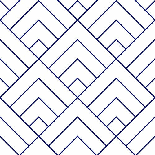 GOYAPRINT Papel Pintado Autoadhesivo para Pared Muebles Cocina Dormitorio Vinilo Decorativo 40x250cm (Geo 03)
