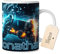timalo® Coole Gaming Tasse personalisiert mit Namen | Kaffeetasse Geschenk für Gamer Becher | Neon blau Gamepad | mug-gamer-68
