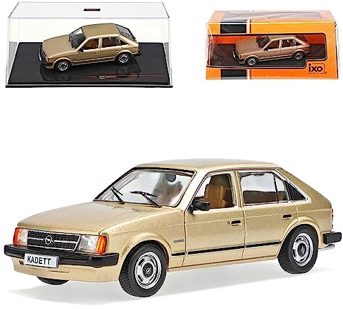Ixo Opel Kadett D 5 Türer Gold Beige 1979-1984 1/43 Modell Modell Auto