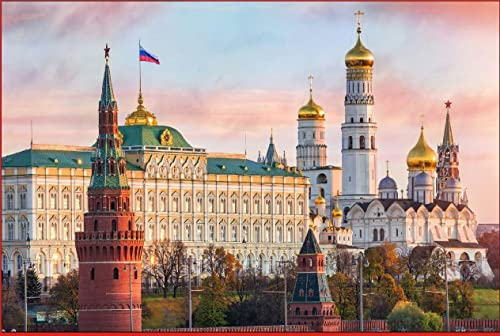 Puzzle 1000 Teile Moskauer Kremlpalast 75 * 50Cm
