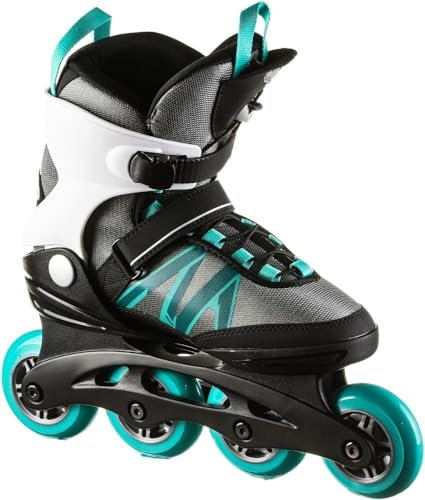 K2 Damen Inline-Skates Kinetic 80 PRO LTD Black-Turquoise 36 1/2