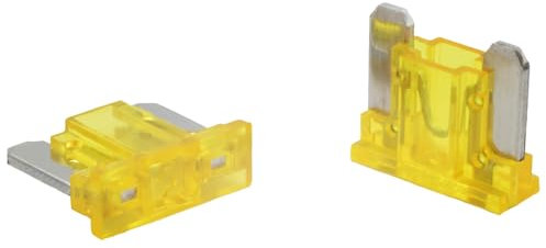 5 Stk. SeKi Mini LP Low Profile Flachstecksicherung 20A gelb; Auto Sicherung 58V/DC Flachsicherung Boot Anhänger LKW Wohnwagen