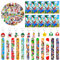 82 Pezzi Regalo per Feste Set Compleanno Regalo Portachiavi Adesivi Mario Bambini Braccialetto in Silicone Sacchetti Regalo Per Ragazza Compleanno Decorazioni Accessori Kit per Feste a Tema Decor