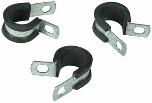 Fascetta Gommata Ama Ø 18 mm Antivibrante Acciaio Zincato