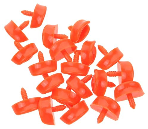 Cabilock 20stücke Mini Entenmund Zubehör Aus Sicherem Kunststoff Realistisches DIY Tierkostüm Bastelmaterial Für Puppen Und Tierfiguren Kleine Ersatzteile Für Kreative Bastelprojekte