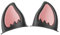 Ski Hat Accessories with Cat Ears, Motorcycle Helmet Cat Ears, Cat Ears Helmet Stickers, Kitten Ears Motorcycle Helmet, Peel & Stick Cat Ears, Cat Ears Ski Hat Stickers, Creative Helmet Accessories