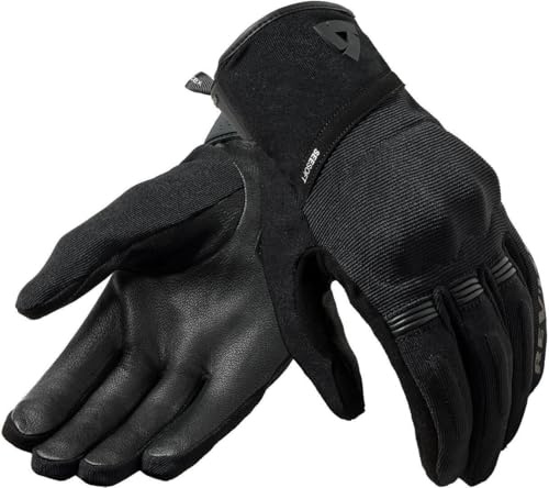 Revit Mosca H2O 2 wasserdichte Damen Motorrad Handschuhe, schwarz, L