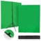 SEDGEWIN Greenscreen mit Ständer 2 x 2 m, Upgraded Fotografie Hintergrund Ständer mit Chromakey Fotohintergrund für YouTube Video Fotostudio Streaming Gaming TikTok