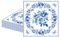 MORAINJAY 20 Stück Blaue Blumen Party Servietten, 33x33cm Servietten Geburtstag Tischdekorationen, Farbige Cocktail Tischserviette Napkins für Junge Mädchen Geburtstag Party, Hochzeit und Jubiläen