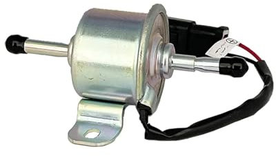 Intake Fuel Pump 12V/24V Fuel Feed Pump For Yanmar 4TNV88 3TNV88 4TNV84 For Mini Excavator 12961252100(12V)