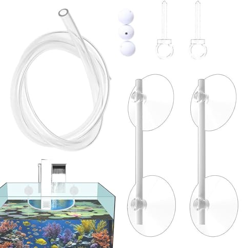 Genérico Corral Flotante para Plantas de Acuario, Cerca Decorativa Ligera, Accesorio de retención Que persigue Peces, separación de Plantas, diseño acuático