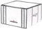 Compactor - Caja almacenaje al vacío ropa, edredones, nórdicos, almohadas. Talla M. Organizador armario con bolsa al vacío ropa integrada, compresión con aspiradora. Ahorra espacio. Blanco