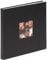 walther design Fotoalbum schwarz 26 x 25 cm mit Cover-Ausstanzung, Fun FA-205-B