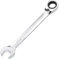 Draper 52008 Hi-Torq Metric Reversible Ratchet Spanner, 245 mm Length, Blue