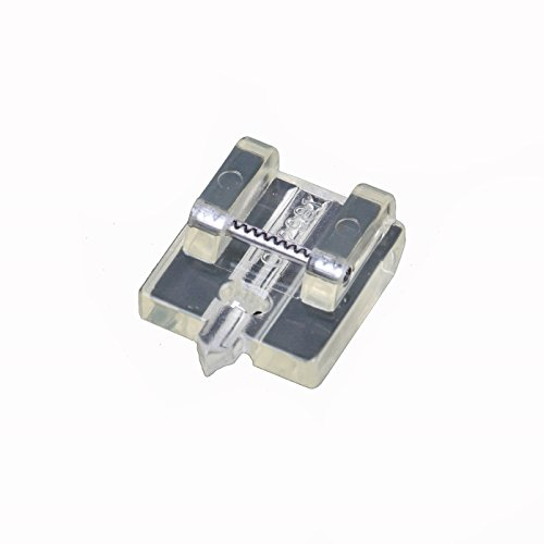 Gritzner Zipperfuß, nahtverdeckter Reißverschlussfuß zum Vernähen von Reißverschlüssen, Metall, Nähmaschinenfuß - Reißverschluss, 93-042 980-91
