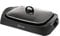 Girmi BQ90 Griglia & Barbecue, 2200W, Coperchio in Vetro Temperato, Smokeless, PIetra vera, Regolazione Temperatura, Vassoio raccogli grasso,Nero