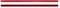 Alumicolor Aluminium-Lineal, rutschfest, 91,4 cm, Rot
