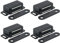 Mooche 4PACK Cabinet Magnets, Magnetic Door Catch 6KG Cupboard Door Magnets, Stainless Steel Heavy Duty Cabinet Drawer Magnet Latches for Kitchen Wardrobe Closet Closure