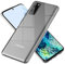 NALIA Clair Housse Compatible avec Samsung Galaxy S20 / S20 5G Coque, Transparent Cover Rigide & Silicone Bumper, Cristal Protection Case Dure Résistant aux Rayures, Slim Plastique - Transparent