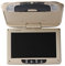 WOSTOKE 9 Pollici Monitor Auto Montato sul Tetto Schermo A Soffitto Auto Video HD Veicolo Flip Down Overhead Lettore Multimediale Beige