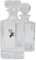Stag Head Cut Crystal Glass Decanter & Golf Ball Style Stopper 347