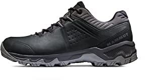 Mammut Mercury IV Low GTX Men | Wanderschuhe für Herren, Wasserdichte Trekkingschuhe, Outdoor Schuhe, Gore-Tex Bergschuhe für Hiking, Mit Vibram Sohle | Black-Titanium, 7.5