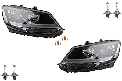Johns, passend für VW Sharan Scheinwerfer 7N 06/10-06/15 + Leuchtmit. Set links rechts